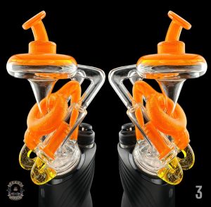 #3 - YELLOW ORANGE DICHRO OVER NS LAVENDER ORANGE