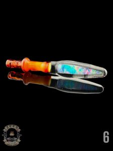 #6 - ORANGE CRAYON X RED POMP