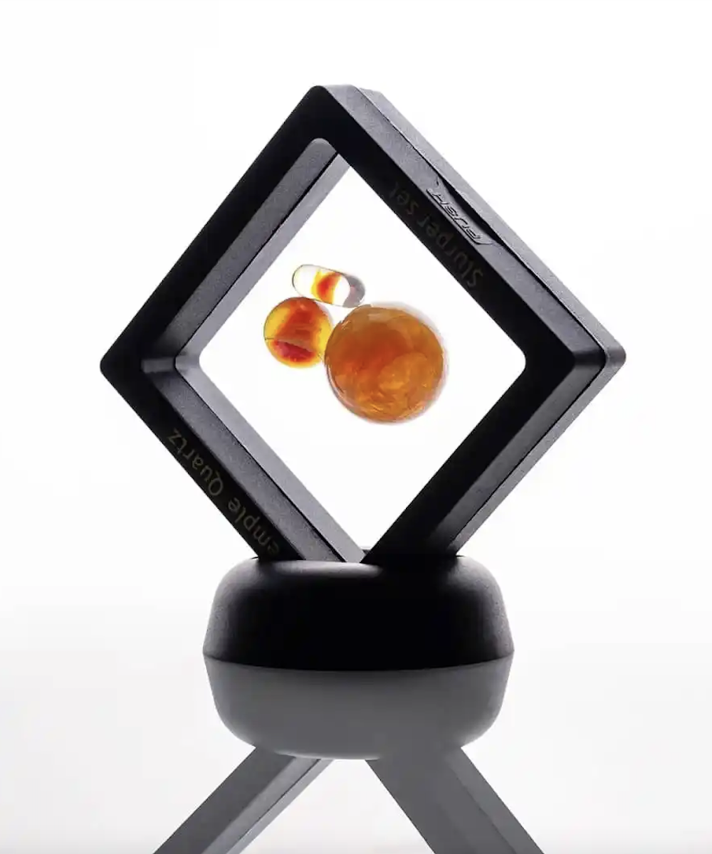 Alternative view of TEMPLE QUARTZ: WORKED TERP SLURPER SET