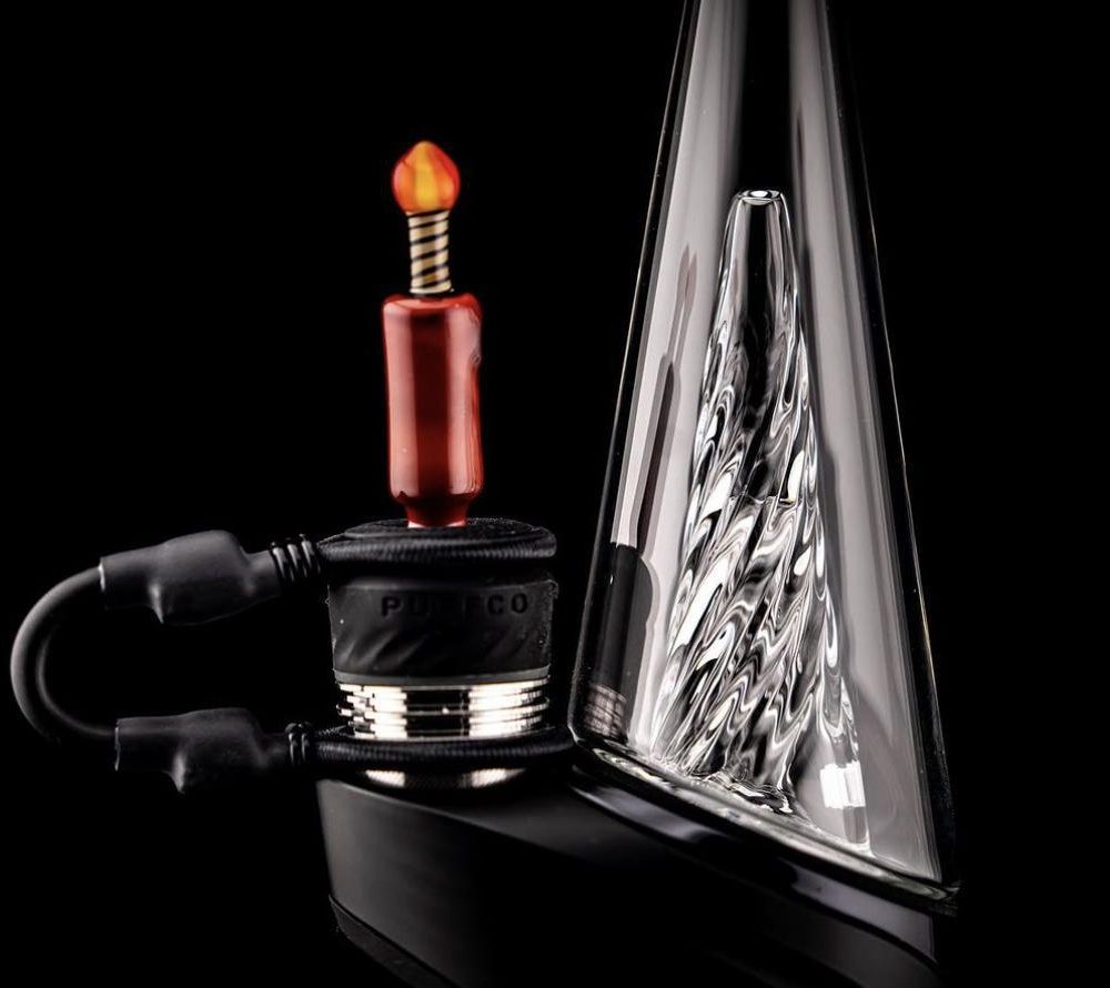 DANI GIRL GLASS X TUFF TETHER: TNT PUFFCO PEAK PRO BALL CAP