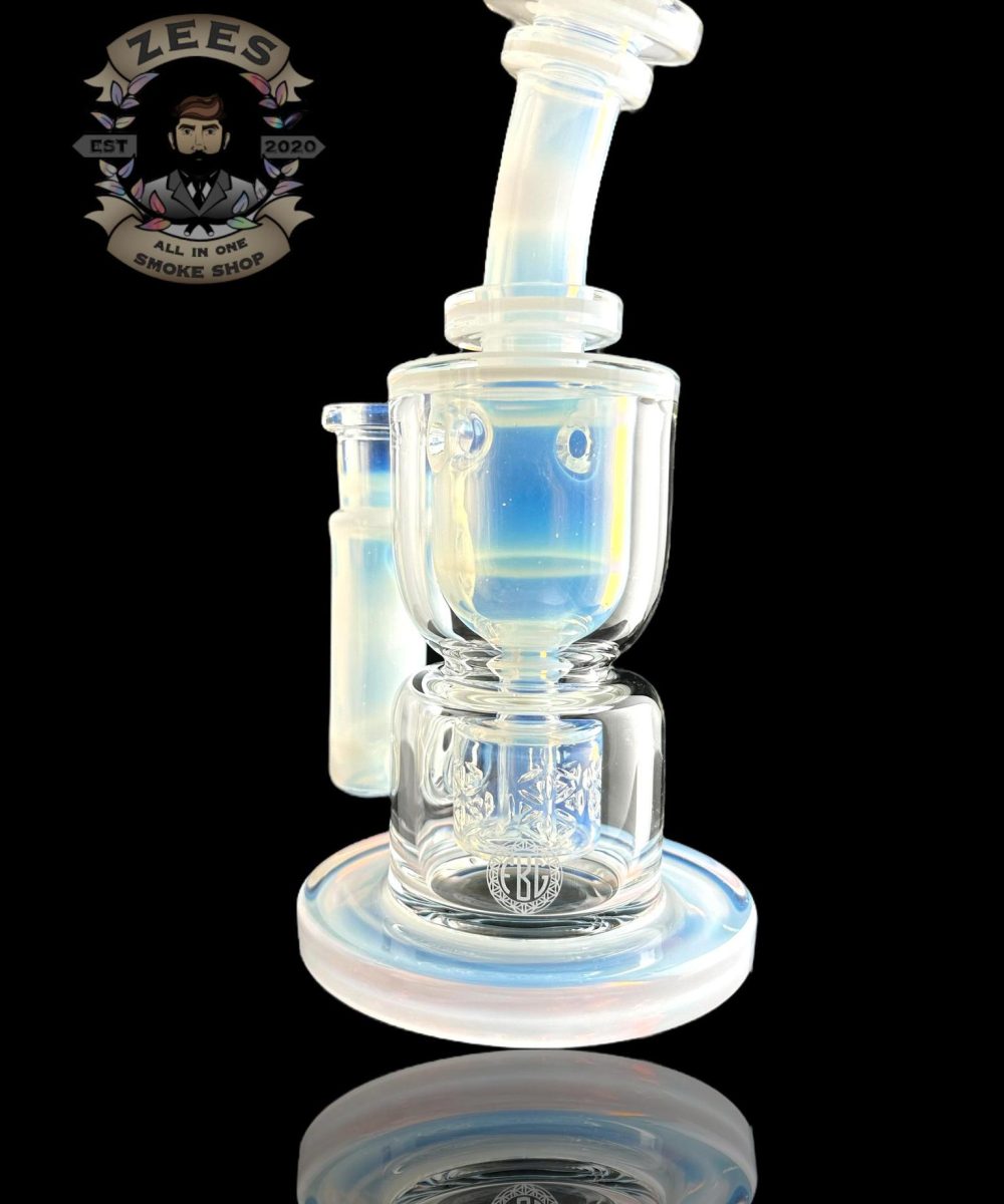 FATBOY GLASS: COLORED HOURGLASS TAURUS FULL SIZE GHOST