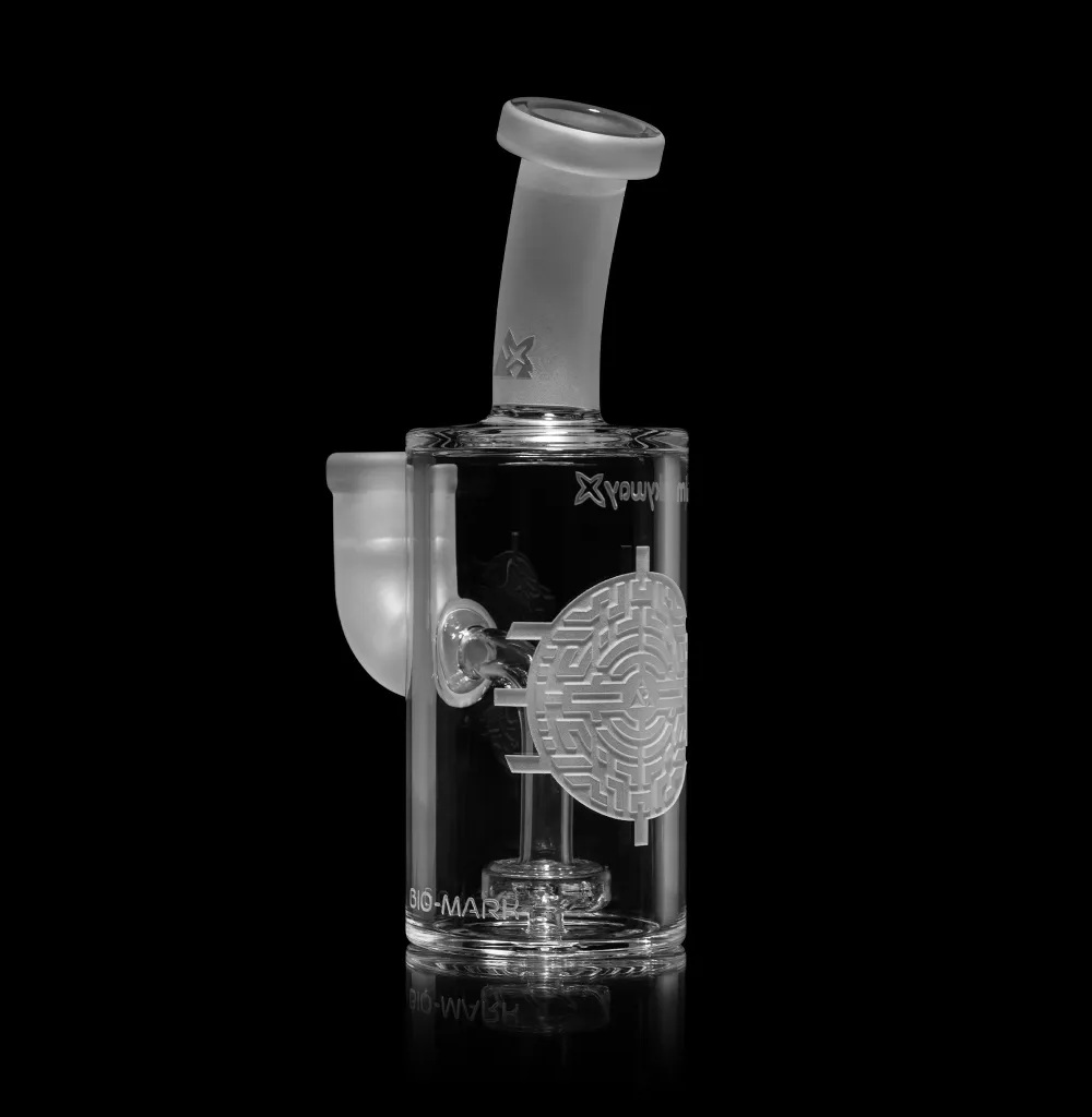 MILKY WAY GLASS:BIO SEAL 7" DAB RIG CLEAR (MX-301-1)