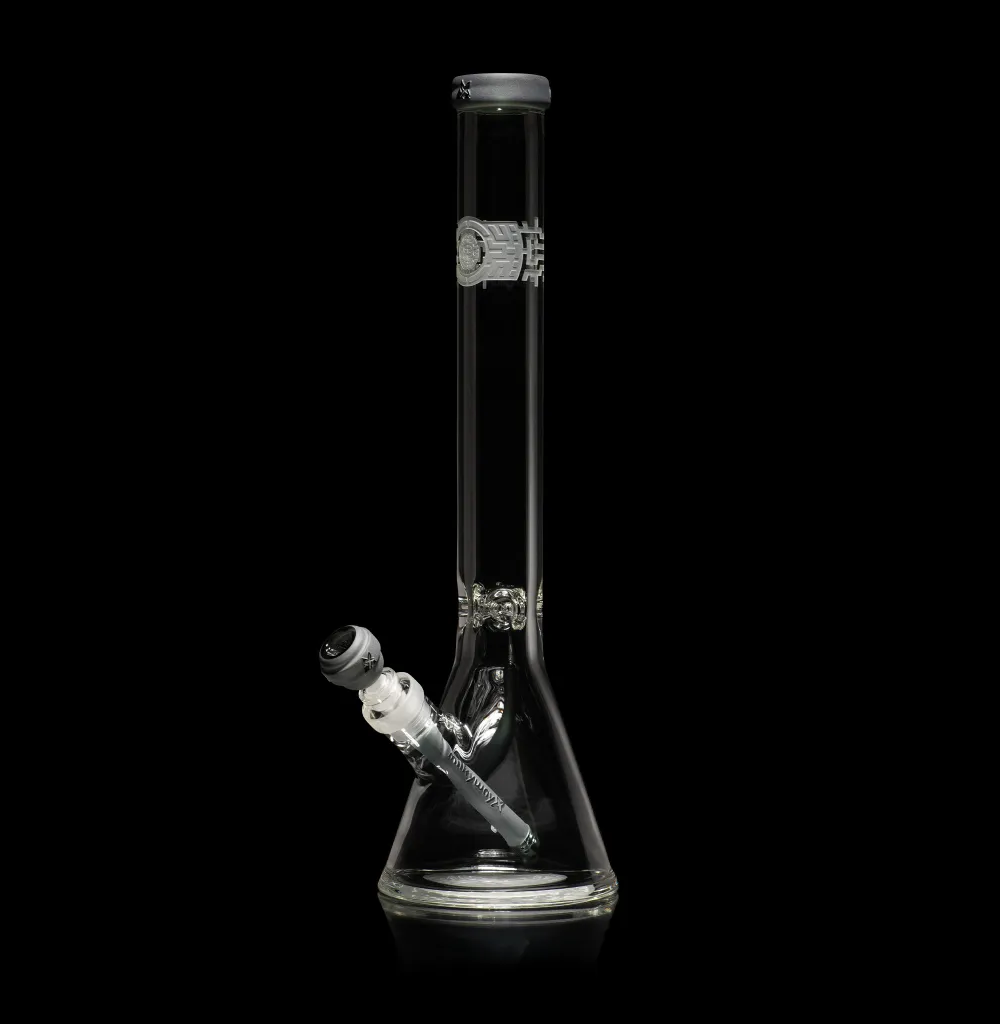MILKY WAY GLASS: BIO-MARK CODE 18" BEAKER BONG SMOKE (MX-102-2)