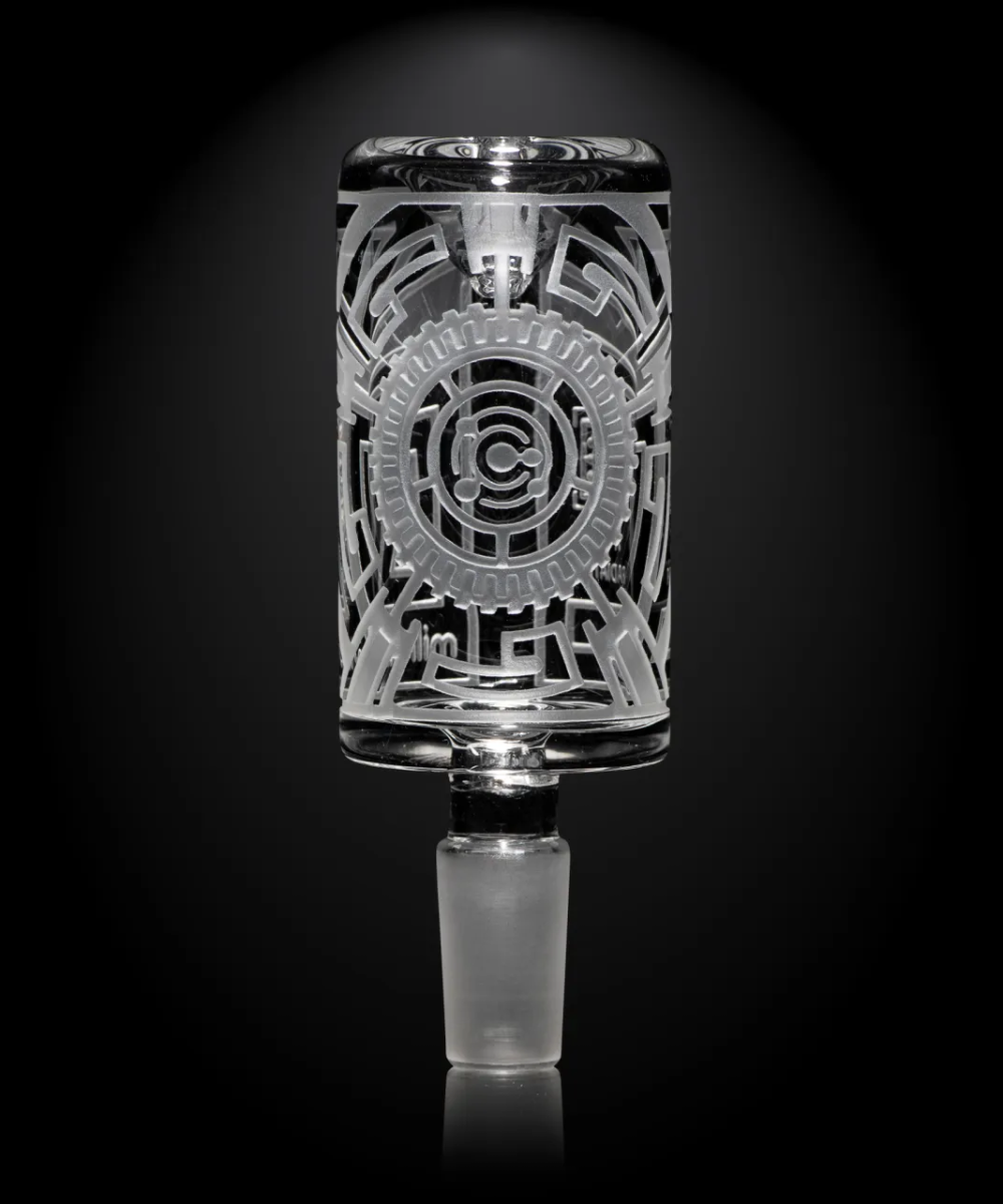 MILKY WAY GLASS: NUCLEAR LONG BOWL (MB-015)