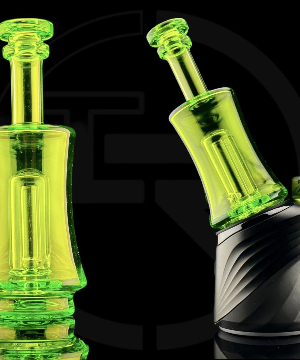 IRIDESCENT GLASS: SHREDDER PUFFCO PEAK ATTACHMENT