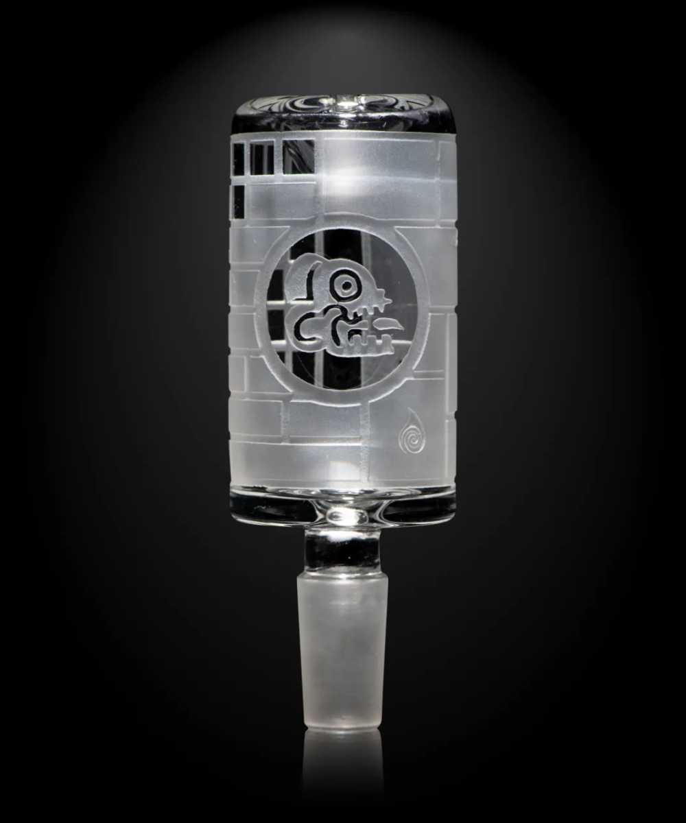 MILKY WAY GLASS: MAYA CLEAR LONG BOWL (MB-010)