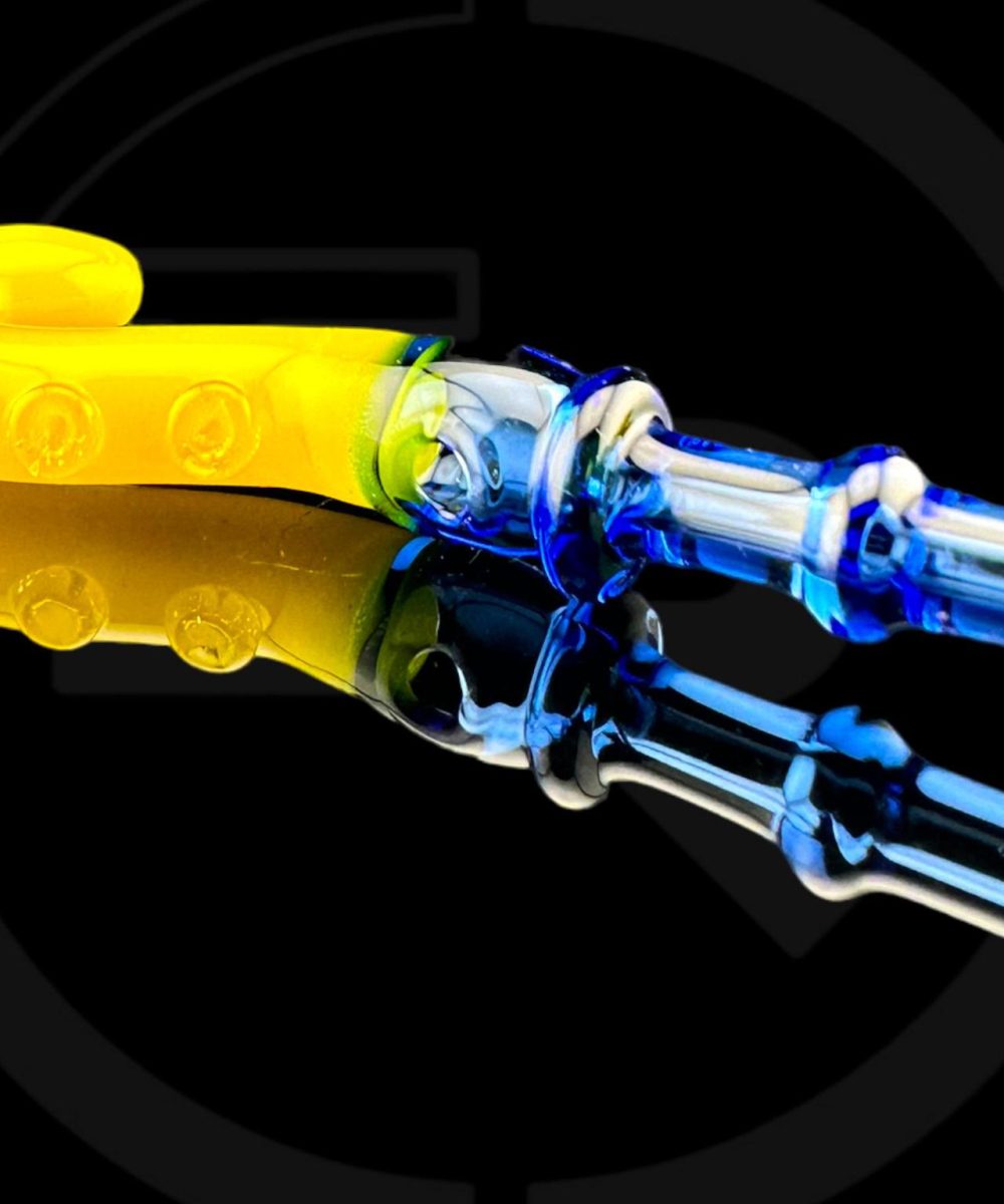 Alternative view of IRIDESCENT GLASS: TENTACLE PUFFCO PEAK PRO 3DXL JOYSTICK CAP