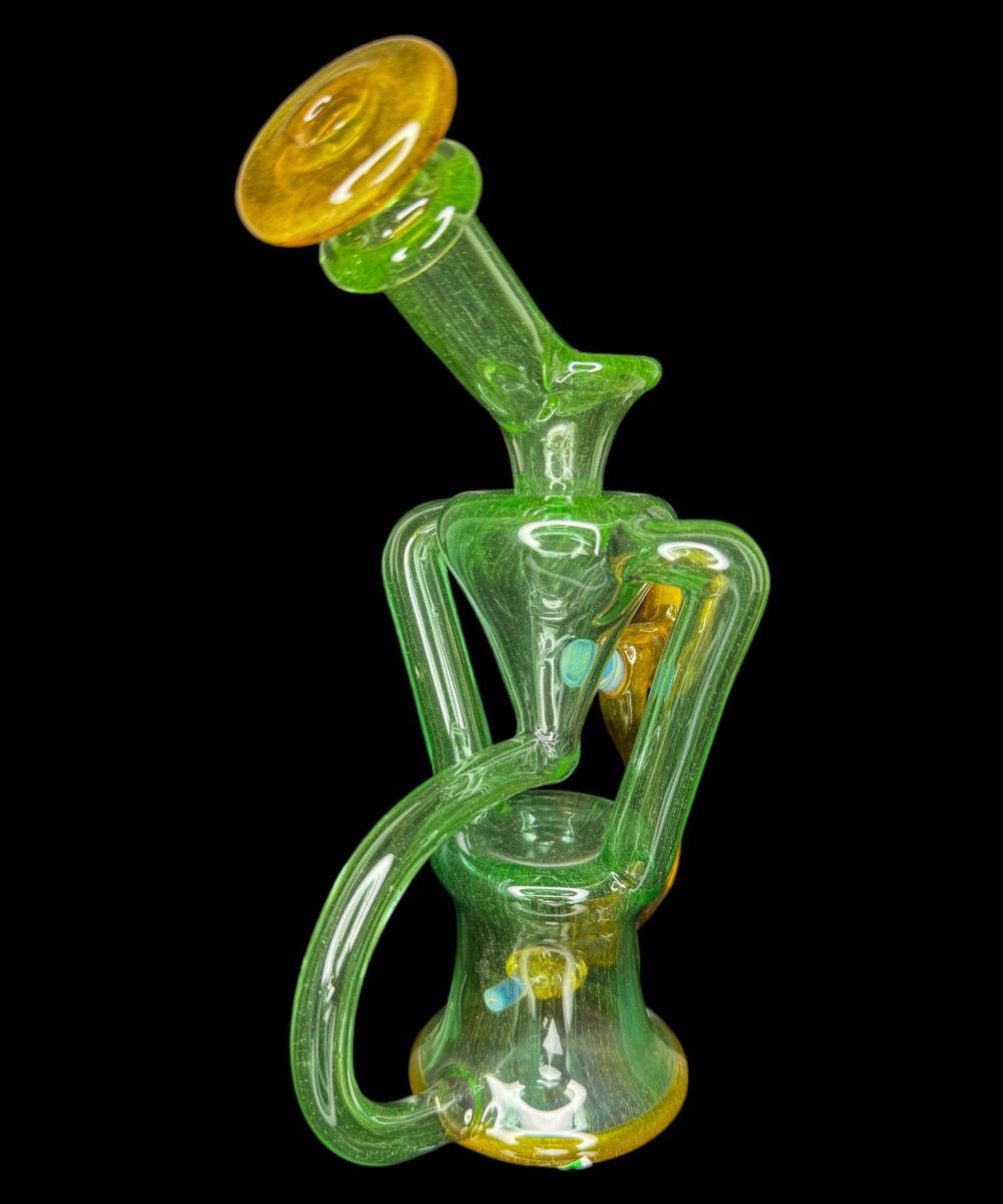 Alternative view of CURSE GLASS 2:1 HATERADE AND LEMON DROP DUAL UPTAKE RECYCLER