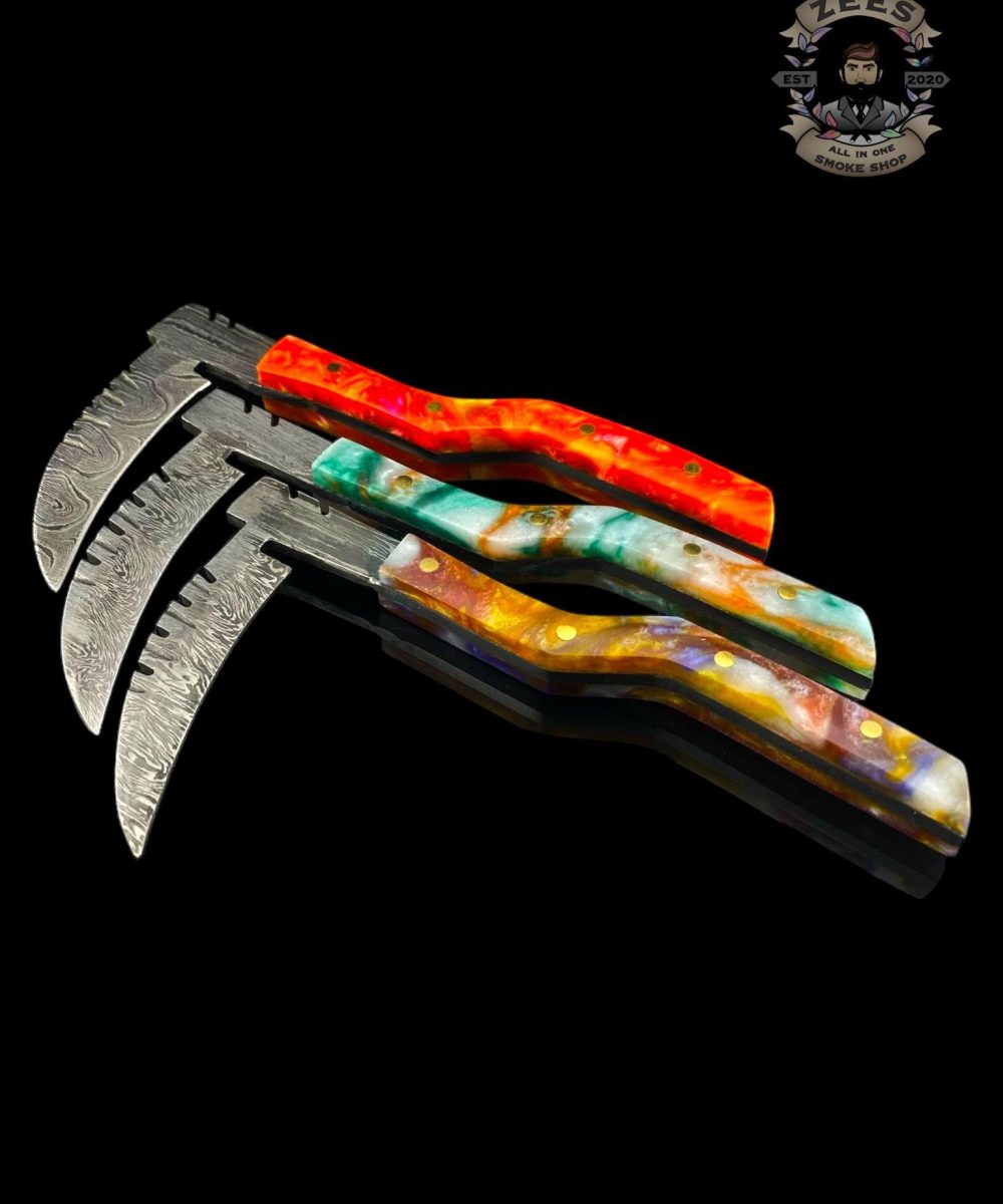 DAMASCUS HK KNIVES: DAMASCUS SCYTHE DABBER