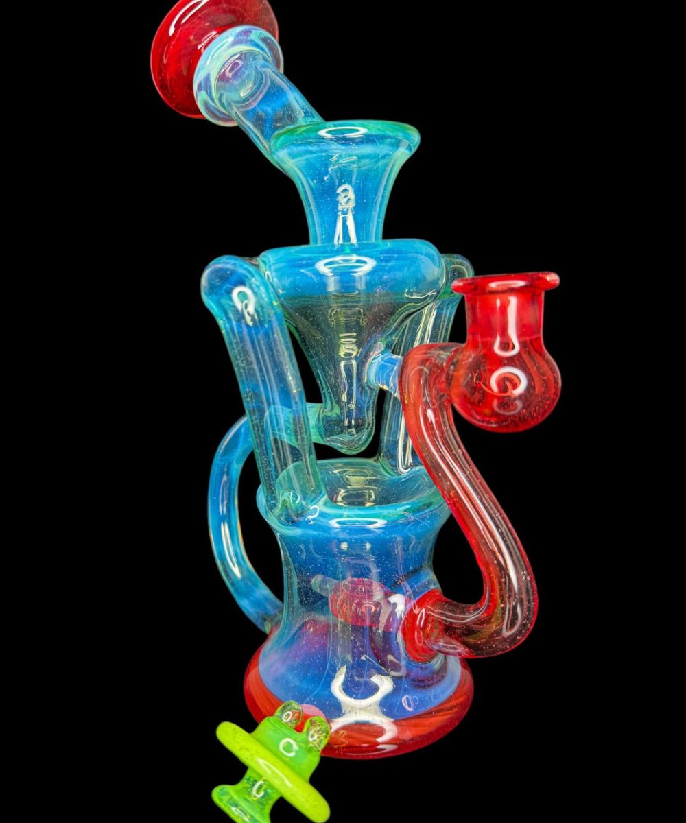 CURSE GLASS 2:1 META X POMP DUAL UPTAKE RECYCLER