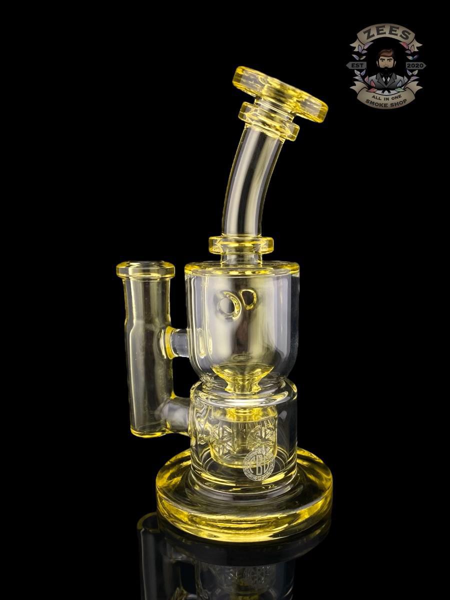 FATBOY GLASS: SERUM CFL MINI HOURGLASS TAURUS INCYCLER RIG