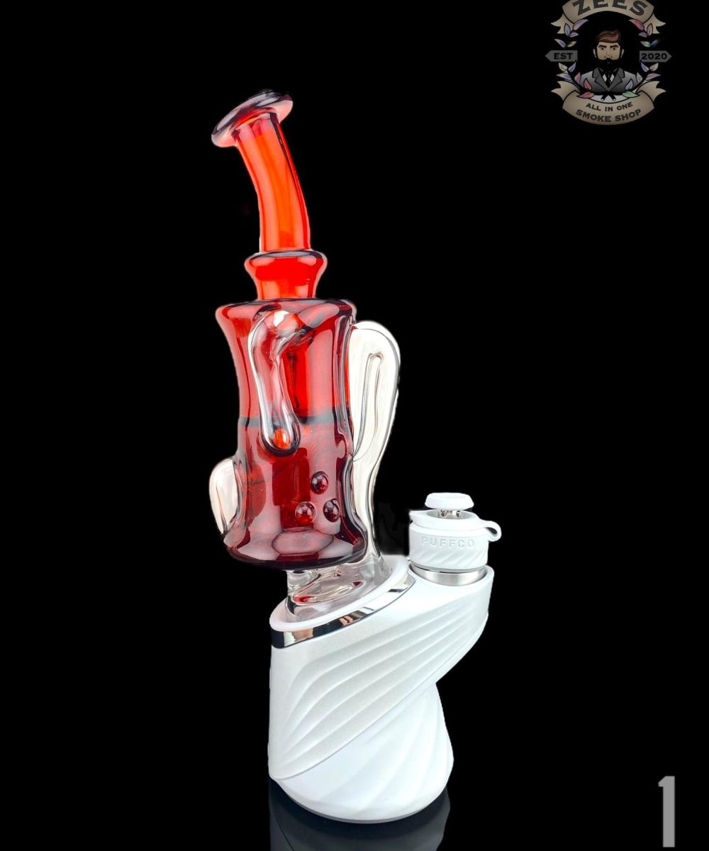 Alternative view of CHUBBY GLASS: COLOR GILL RECYCLER PUFFCO PEAK ATTACHMENT