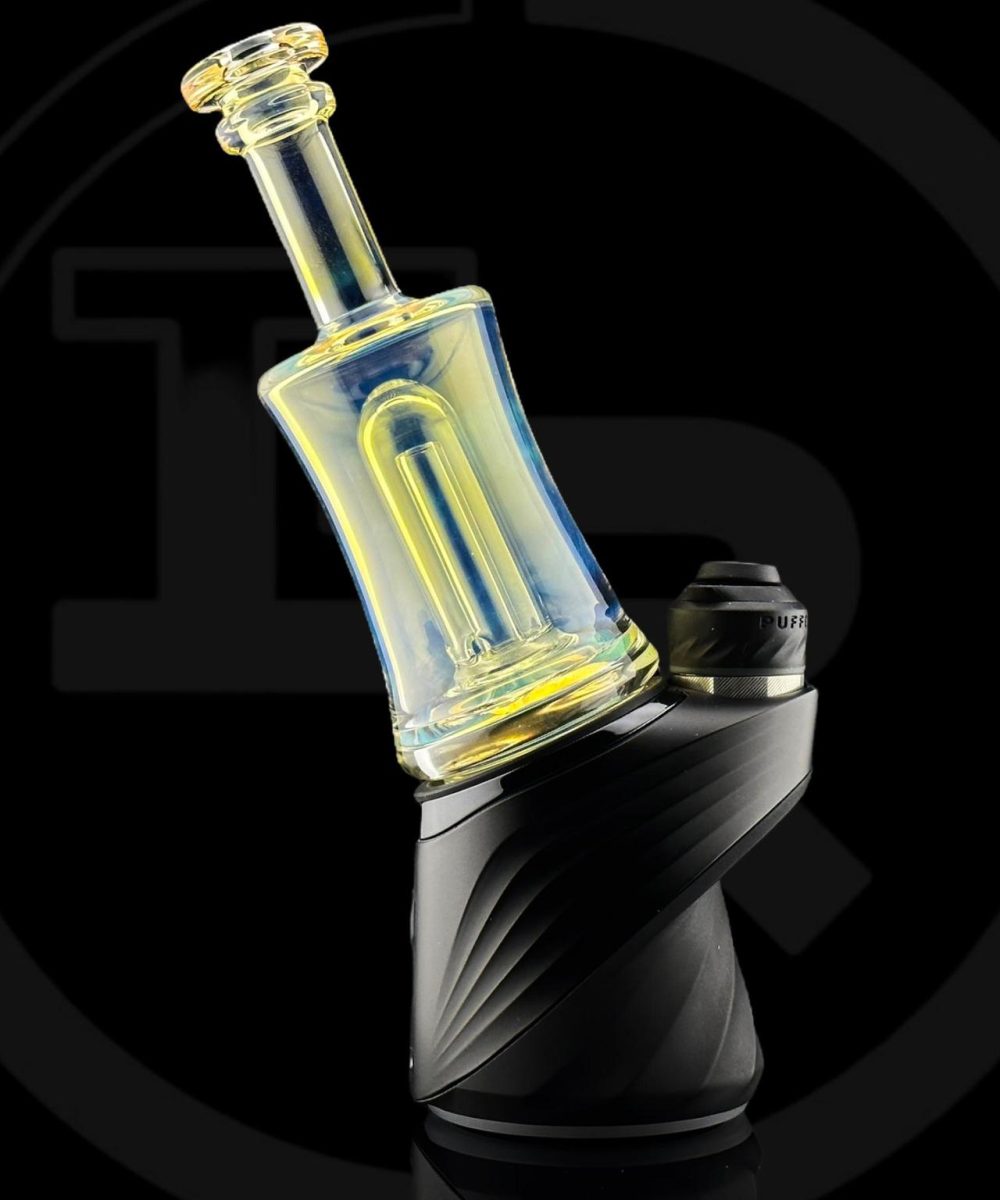 Alternative view of IRIDESCENT GLASS: FUMED PUFFCO PEAK ATTACHMENT