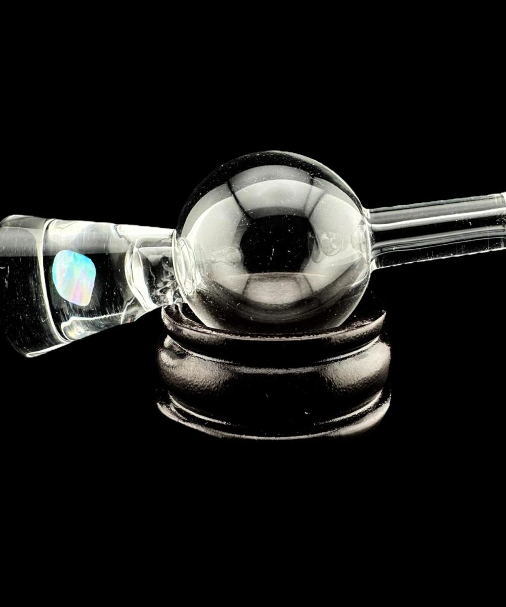 Alternative view of SMIR GLASS: 23.5MM NEFERTITI ENCASED OPAL BUBBLE CAP