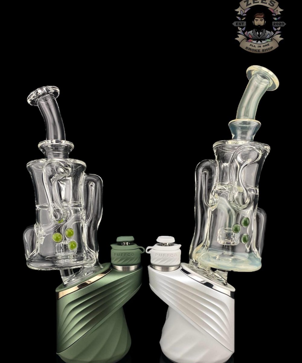 CHUBBY GLASS: CLEAR GILL RECYCLER PUFFCP PEAK ATTACHMENT