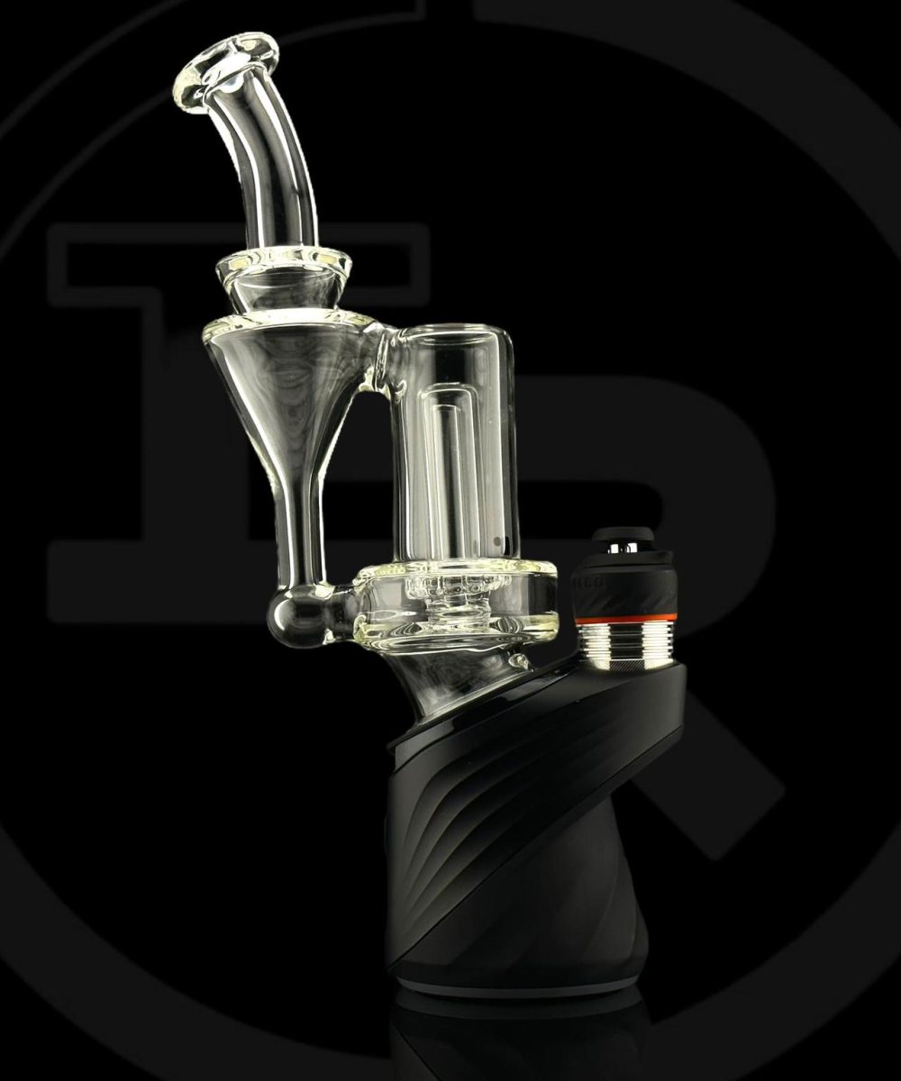 Alternative view of IRIDESCENT GLASS: CLEAR RBR PUFFCO PEAK ATTACHMENT
