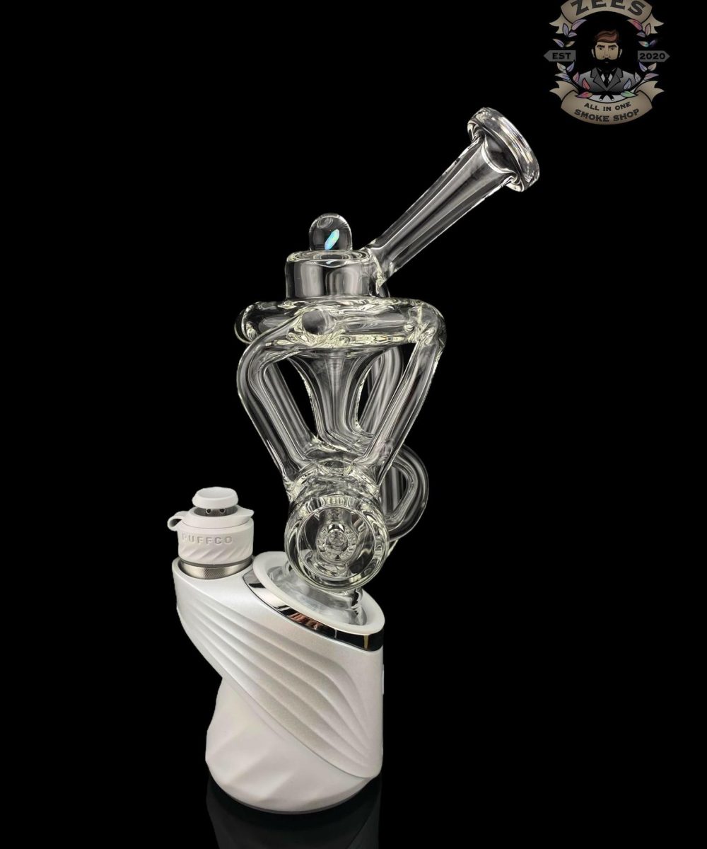Alternative view of VIP GLASS: QUADCYCLER V2.0 PUFFCO PEAK ATTACHMENT