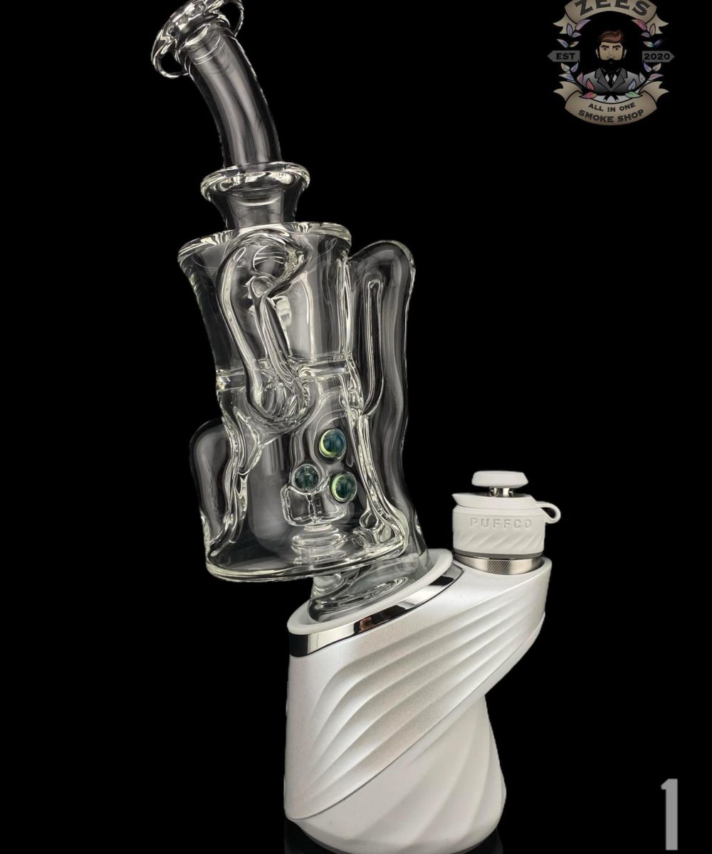 Alternative view of CHUBBY GLASS: CLEAR GILL RECYCLER PUFFCP PEAK ATTACHMENT