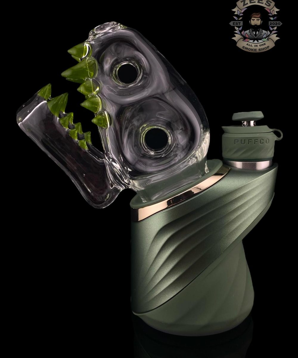 Alternative view of ENUFF GLASS: DRY DINO PUFFCO PEAK ATTACHMENT