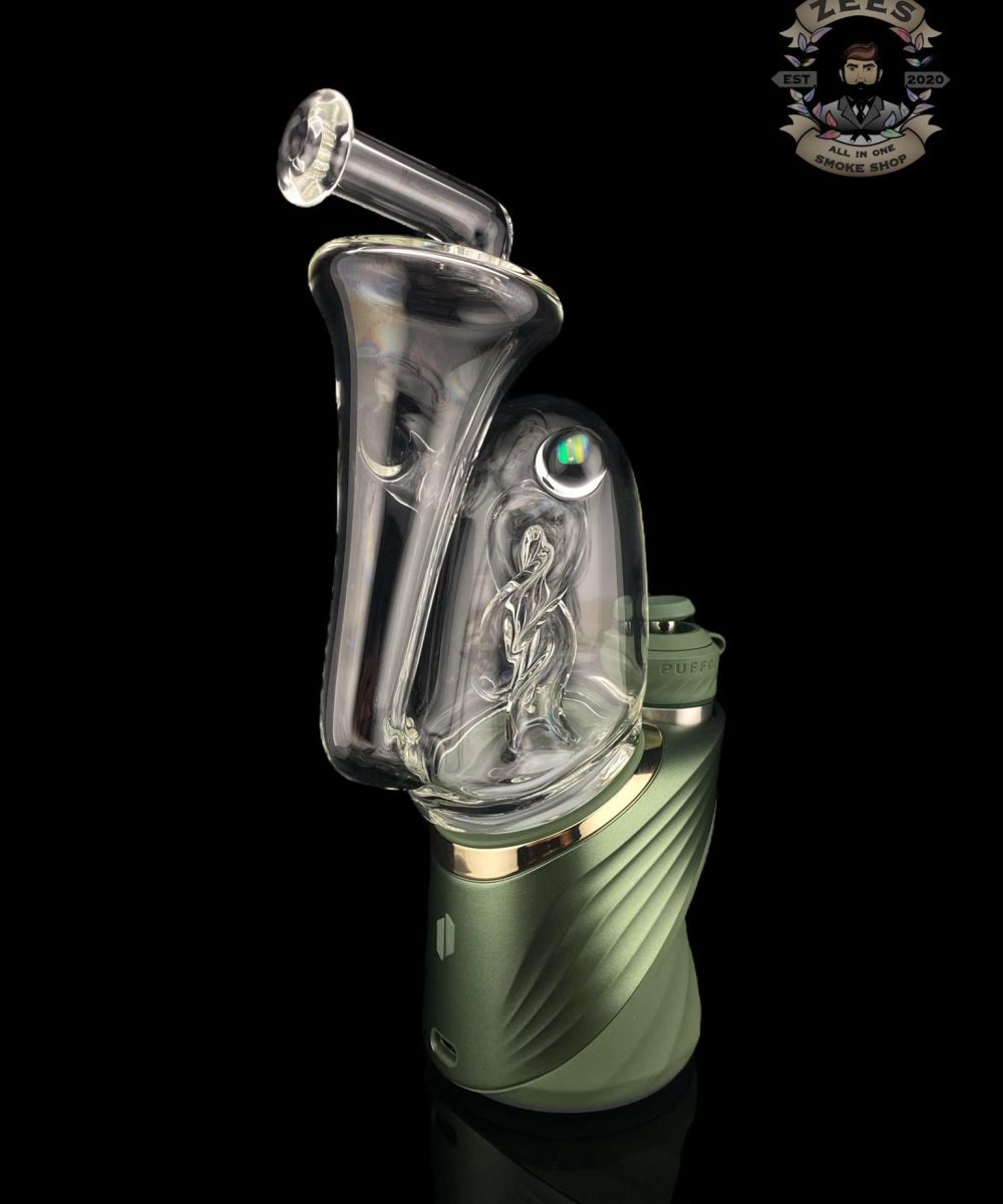 KNUCKLES GLASS: V2.0 RECYCLER PUFFCO PEAK ATTACHMENT