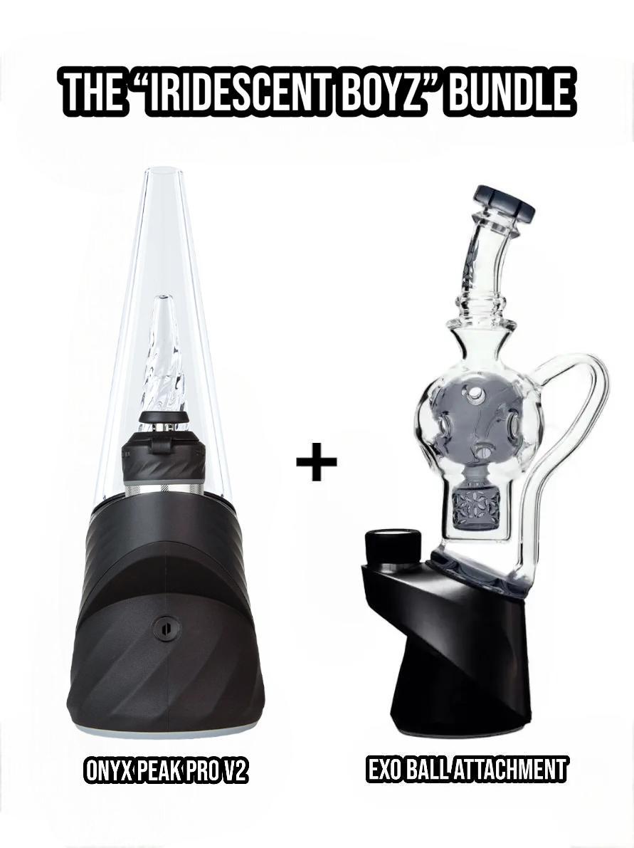 Alternative view of ZEE'S SMOKE SHOP: CHRISTMAS BUNDLE #12 - THE "IRIDESCENT BOYZ" BUNDLE - ONYX EDITION