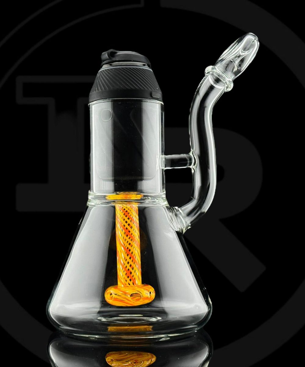 IRIDESCENT GLASS: RETICELLO BUBBLER PUFFCO PROXY ATTACHMENT