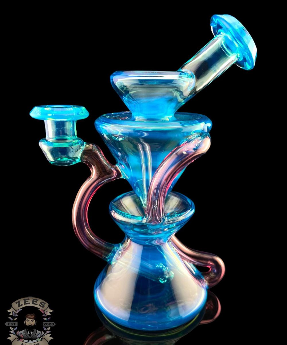 CAPTNCRONIC GLASS: META X ROYAL JELLY FULL SIZE DUAL UPTAKE RECYCLER