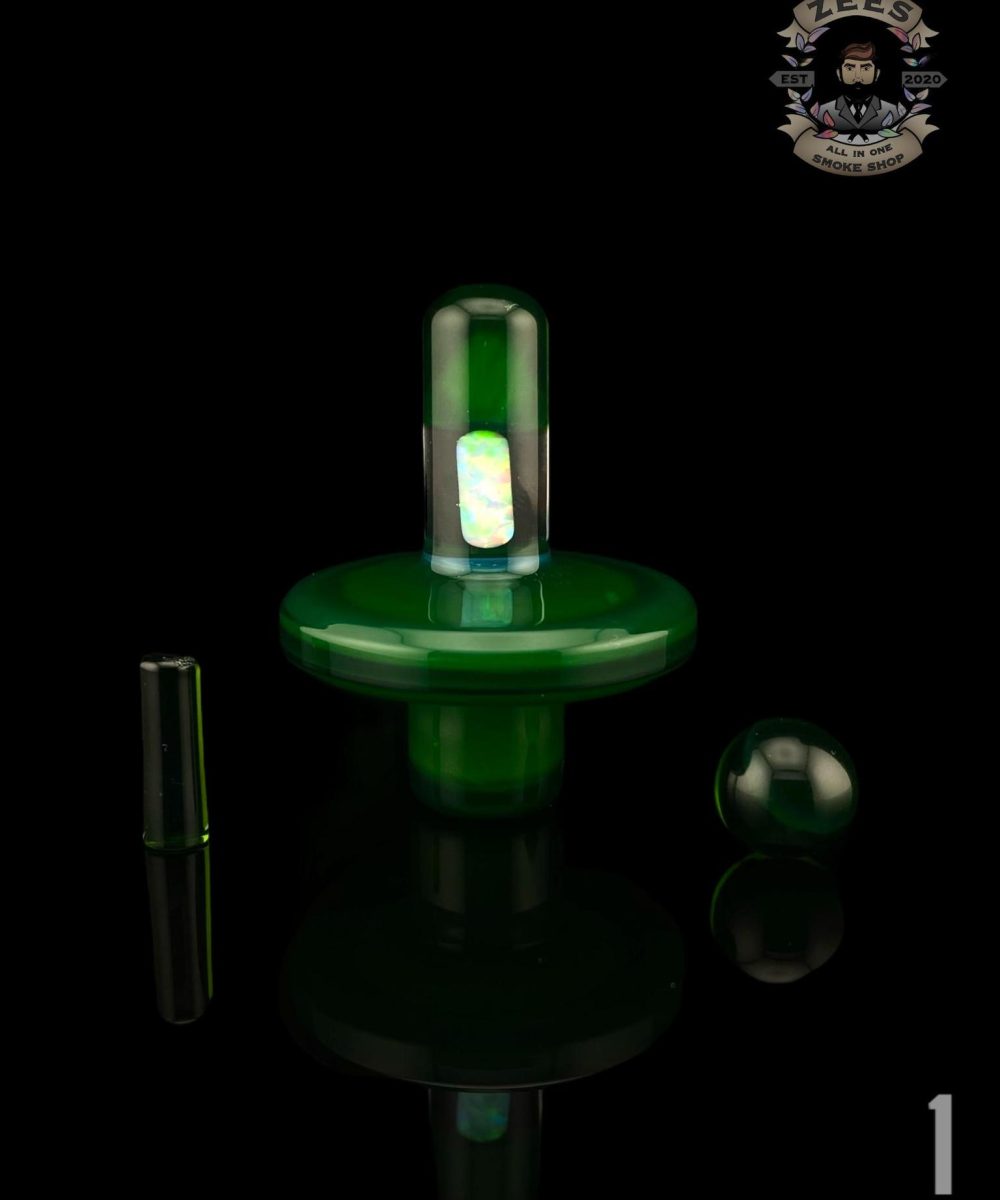 Alternative view of SOUP GLASS: SLURPER PLUG WITH COLOR/OPAL SLURPER SET 3 PIECE