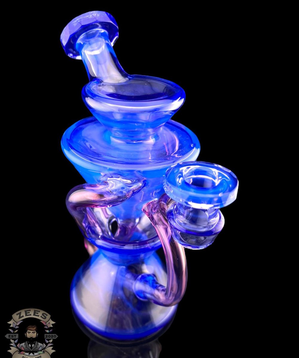 Alternative view of CAPTNCRONIC GLASS: EMPIRE X ROYAL JELLY FULL SIZE DUAL UPTAKE RECYCLER