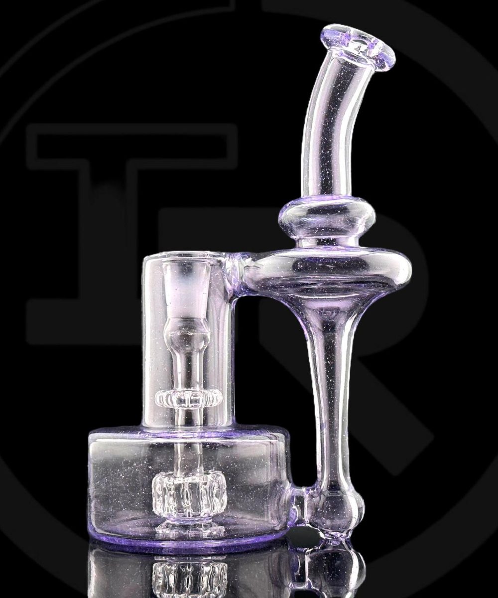 Alternative view of IRIDESCENT GLASS: PURPLE LOLLIPOP RBR 3.0