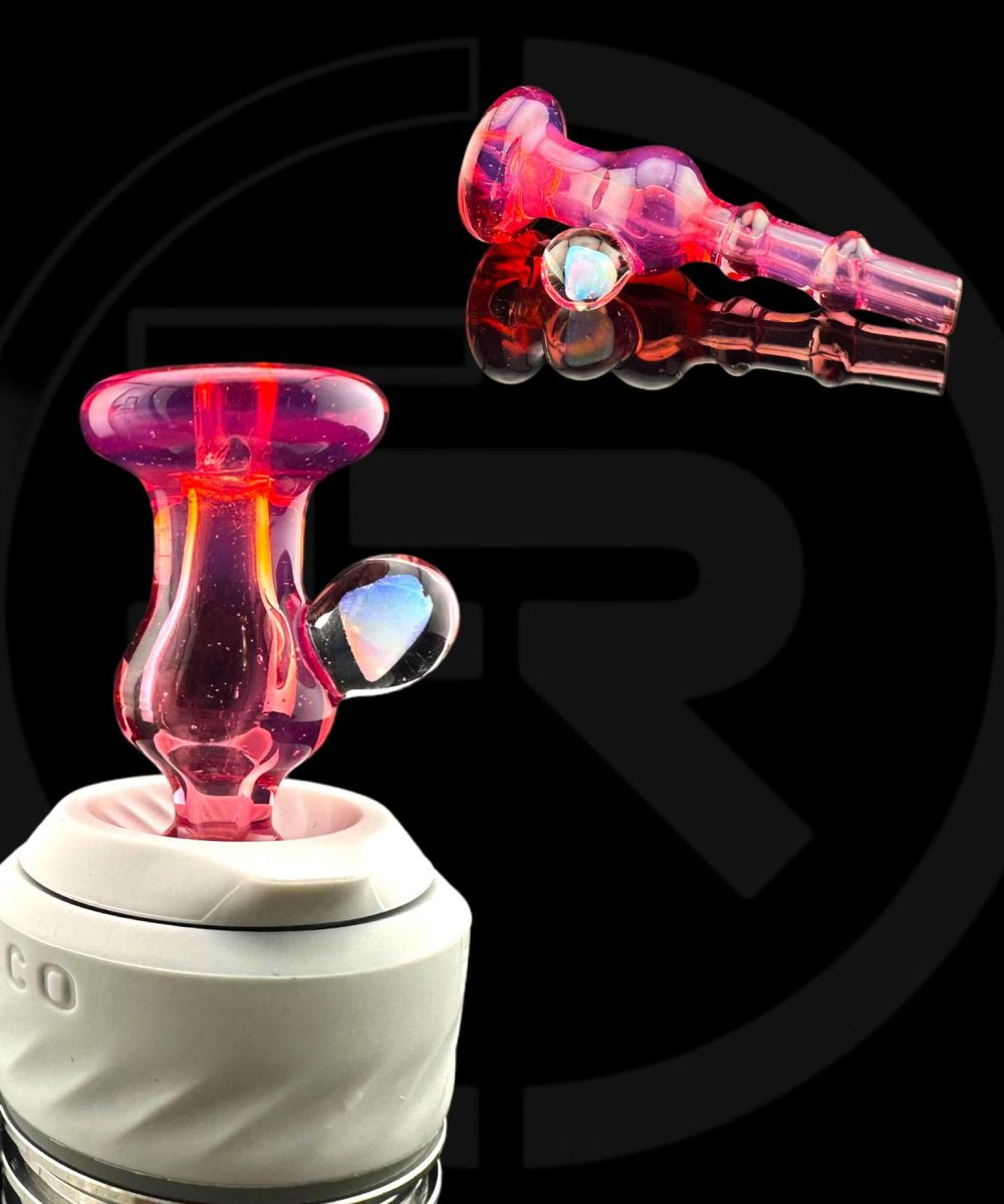Alternative view of IRIDESCENT GLASS: SIDE OPAL 2.0 PUFFCO PEAK PRO 3DXL JOYSTICK CAP