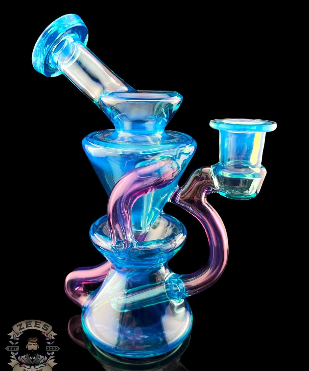 Alternative view of CAPTNCRONIC GLASS: META X ROYAL JELLY MINI DUAL UPTAKE RECYCLER