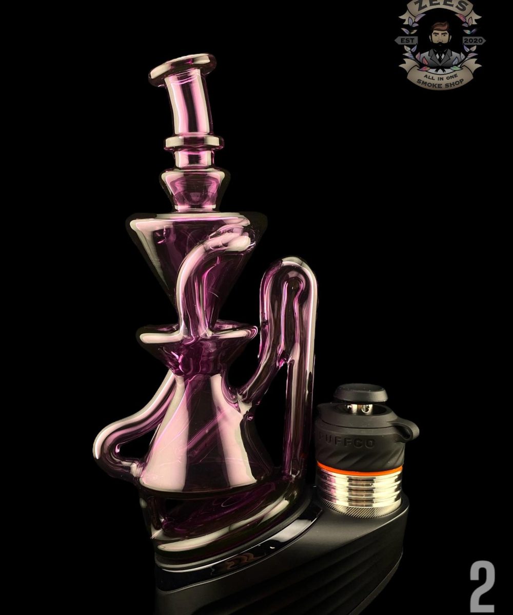 Alternative view of CAPTNCRONIC GLASS: FULL COLOR PUFFCO PEAK ATTACHMENT