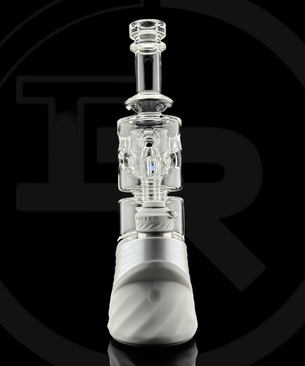 Alternative view of IRIDESCENT GLASS: THICK FAB PUFFCO PEAK ATTACHMENT