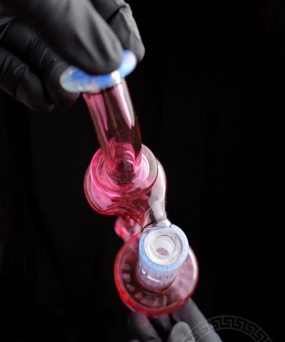 Alternative view of GREEK GLASS: GOLD RUBY AND MOONSTONE RBR