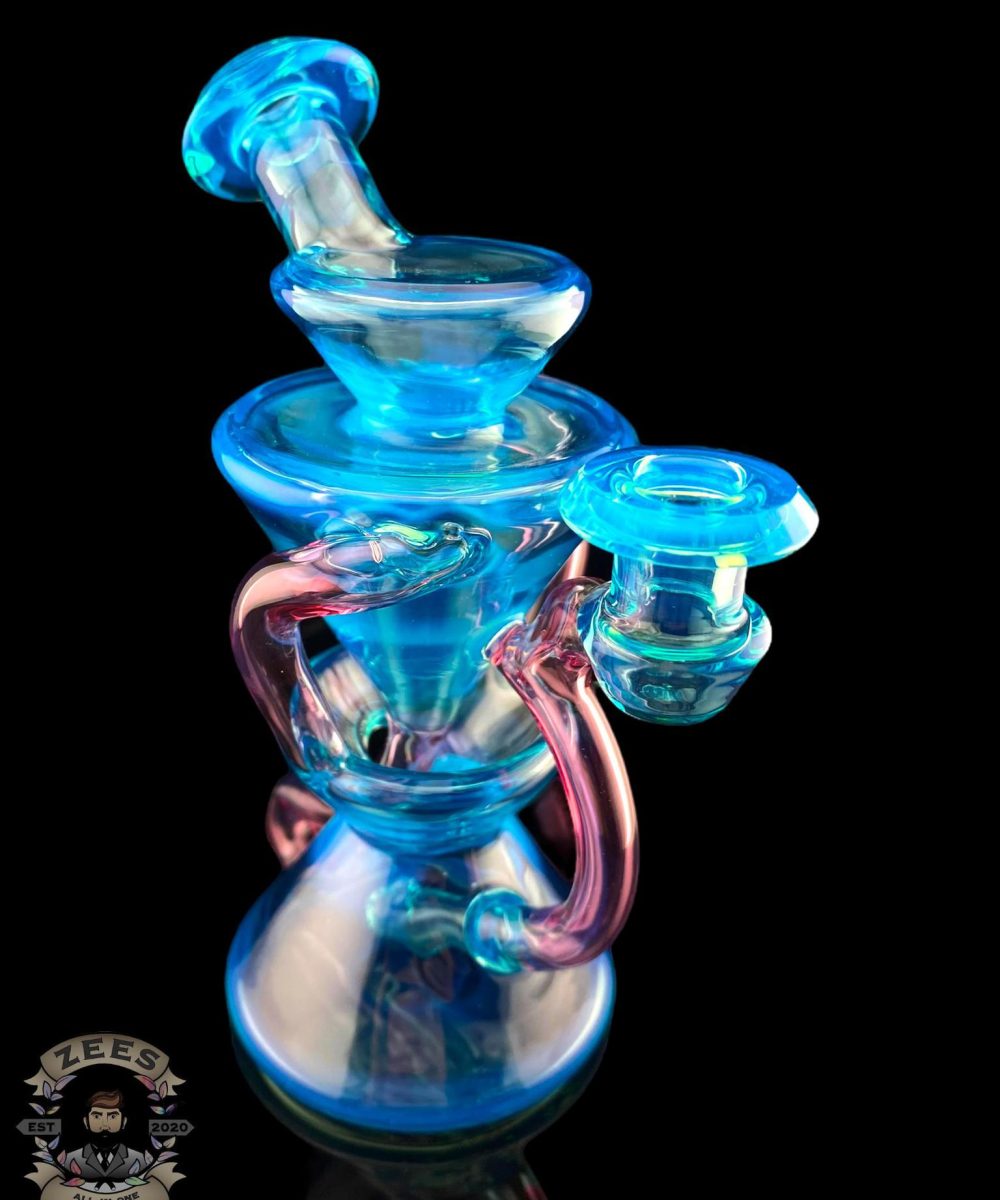 Alternative view of CAPTNCRONIC GLASS: META X ROYAL JELLY FULL SIZE DUAL UPTAKE RECYCLER