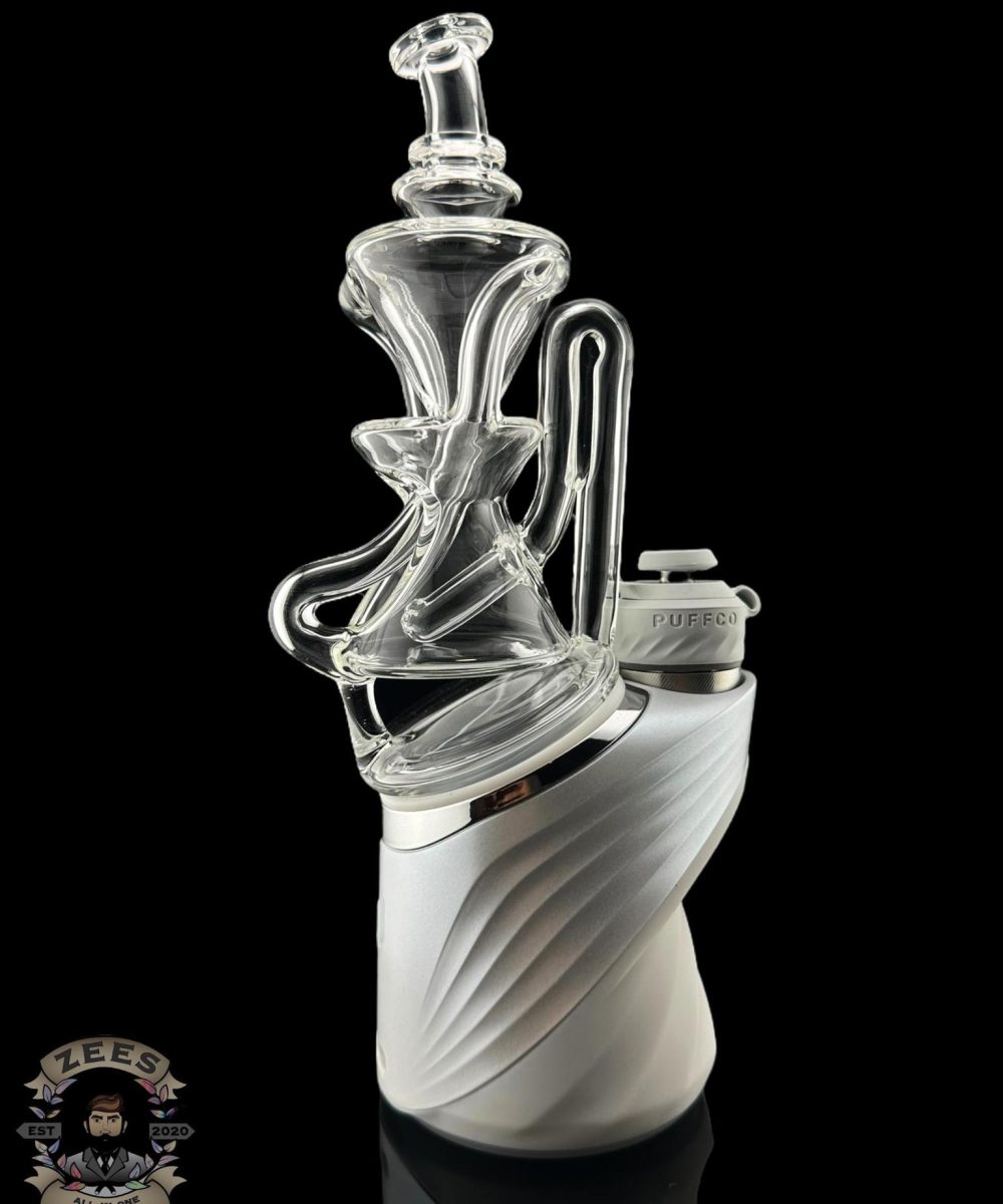 CAPTNCRONIC GLASS: CLEAR PUFFCO PEAK ATTACHMENT