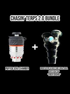 3DXL CHAMBER + RAINBOW DICHRO SIDE OPAL 3DXL JOYSTICK