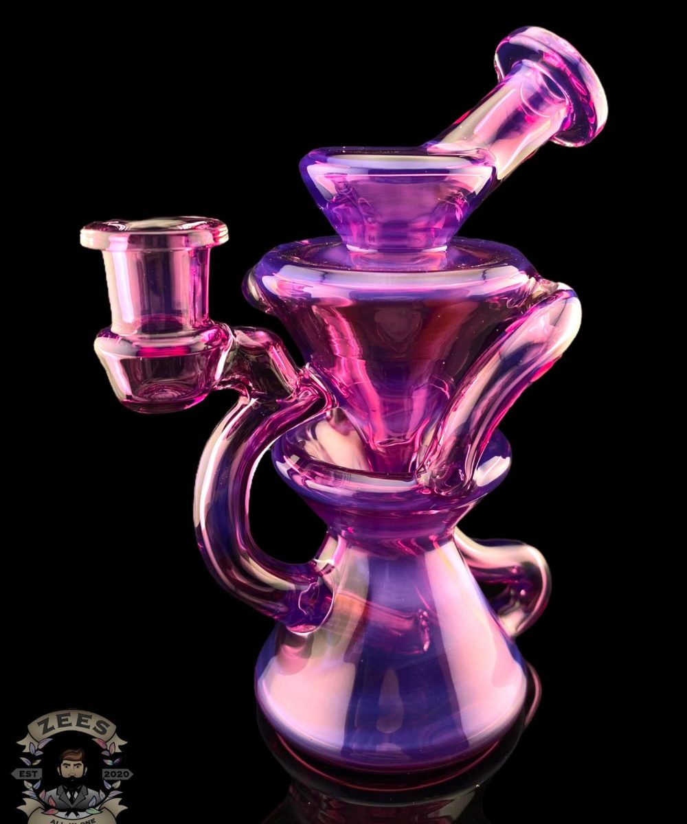 CAPTNCRONIC GLASS: ROYAL JELLY MINI DUAL UPTAKE RECYCLER