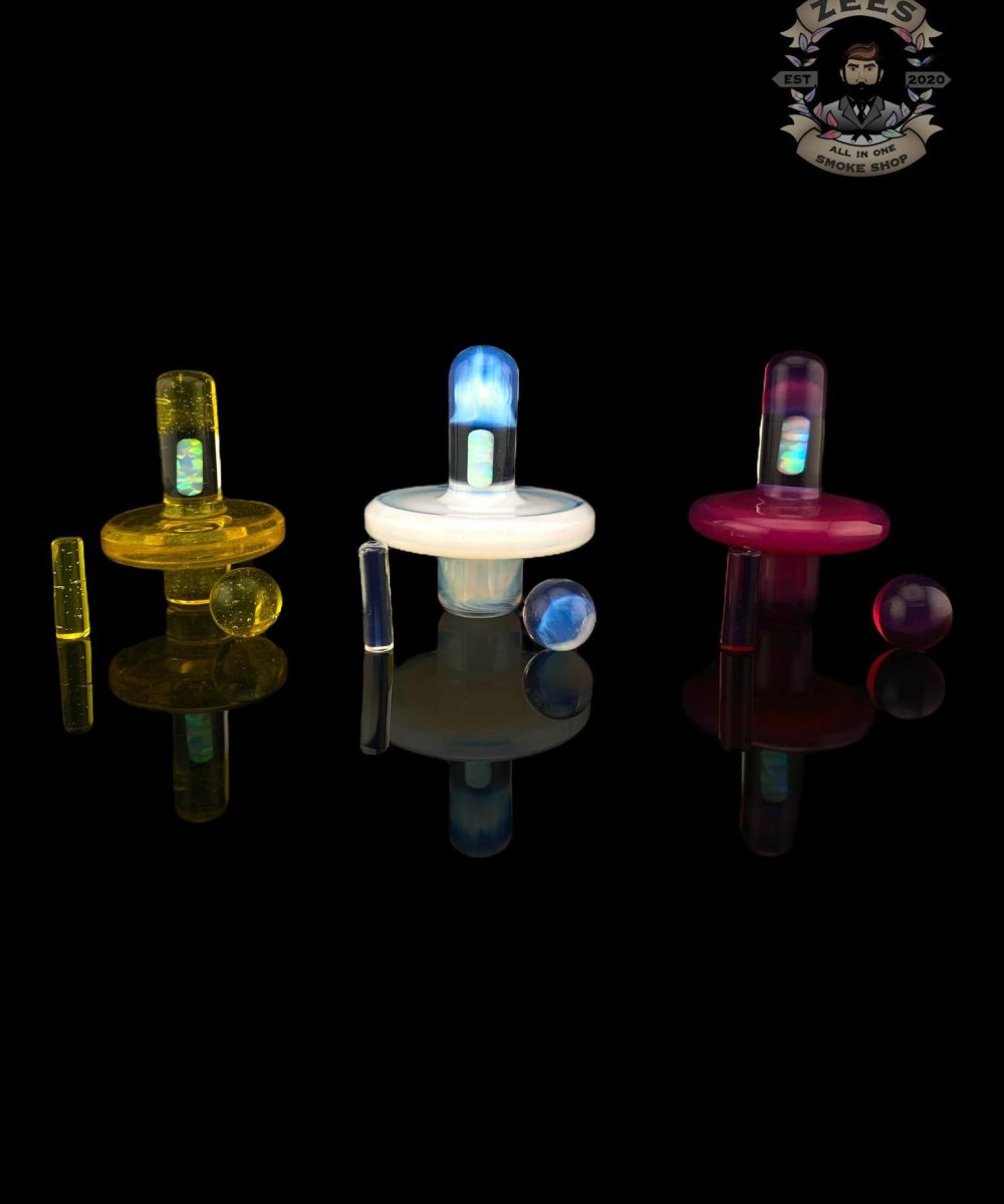 SOUP GLASS: SLURPER PLUG WITH COLOR/OPAL SLURPER SET 3 PIECE