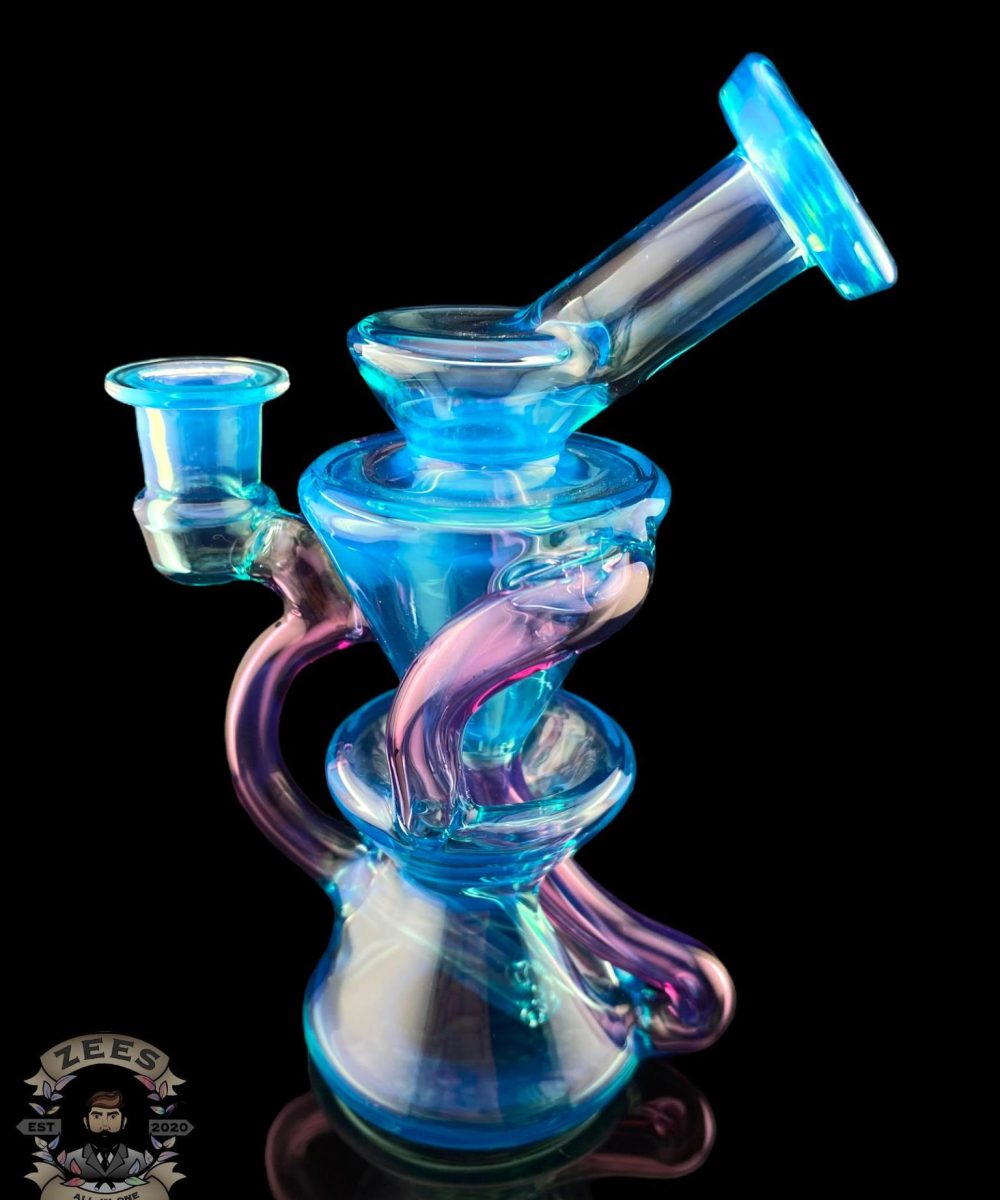 CAPTNCRONIC GLASS: META X ROYAL JELLY MINI DUAL UPTAKE RECYCLER
