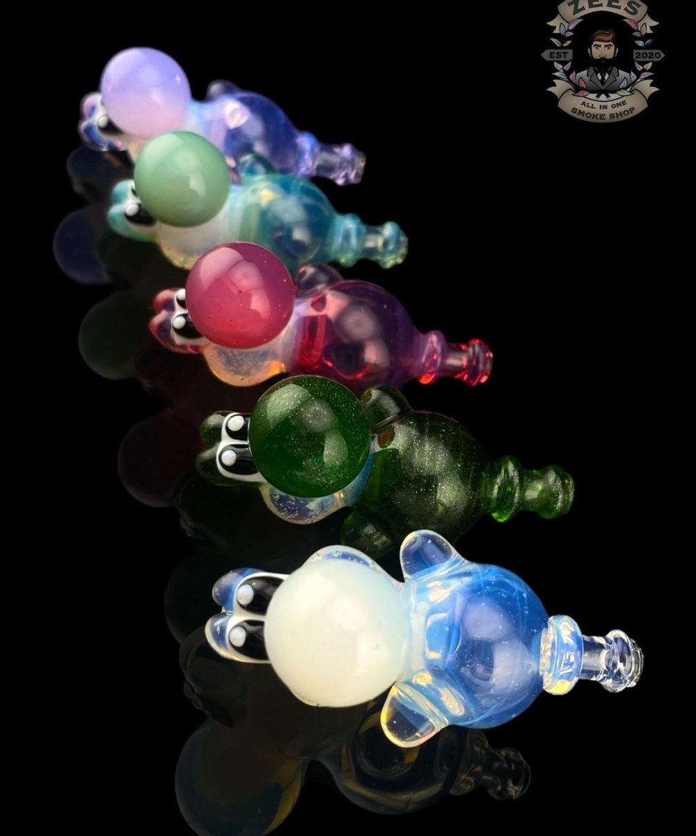 Alternative view of BELLZ GLASS: SOLID COLOR YOSHI PUFFCO PRO/PROXY JOYSTICK CAP