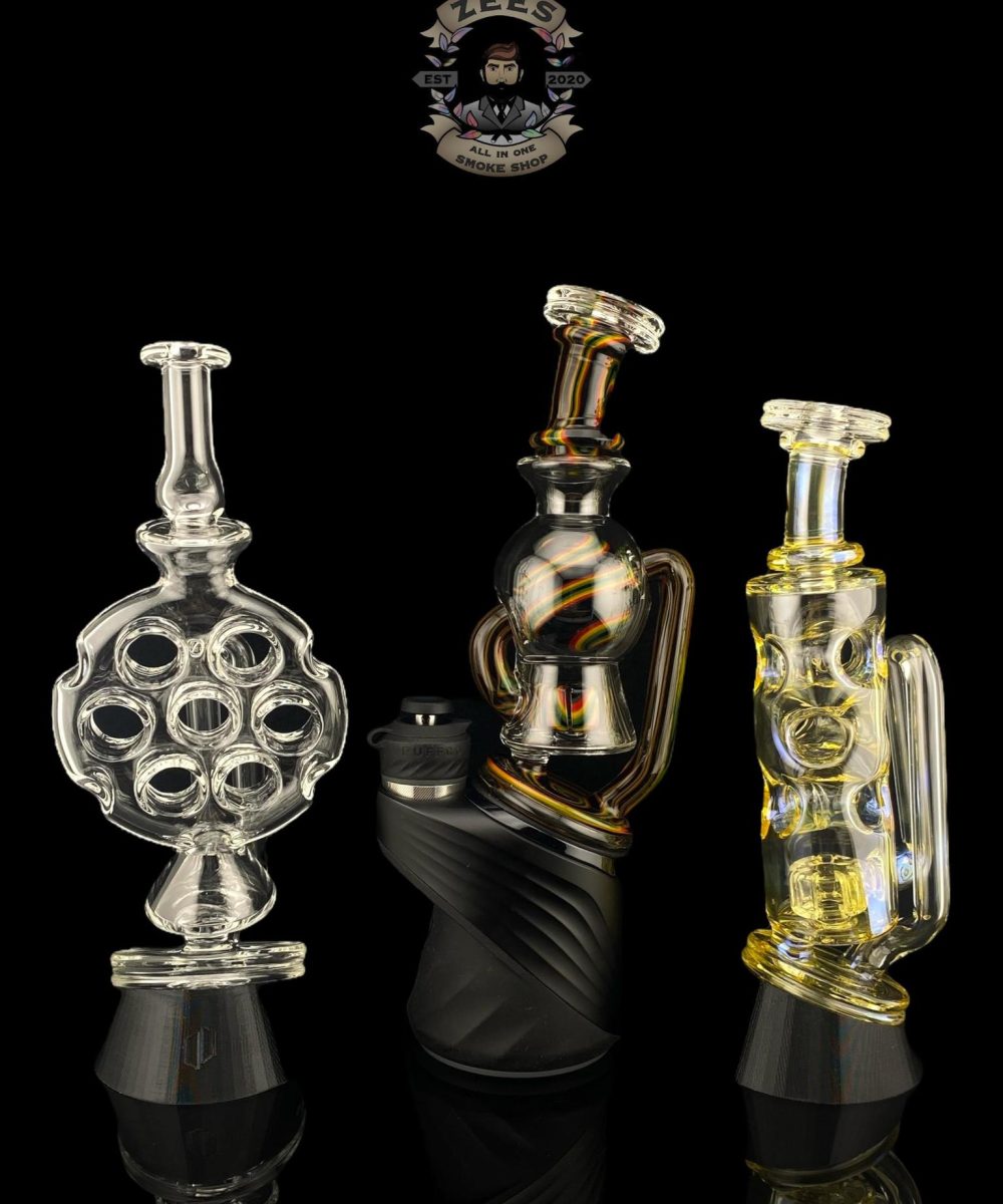 SLATE GLASS: HEADY PUFFCO PEAK ATTACHMENT