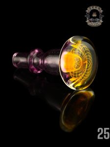 #25 - GOLD AMETHYST OVER WHITE