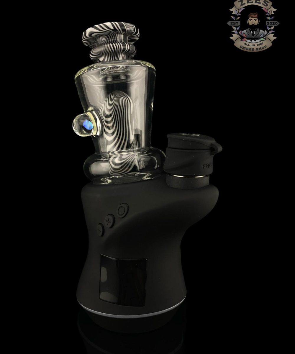 Alternative view of CHARLIE SHAW GLASS X SNOOK GLASS: WORKED FOCUS V CARTA ATTACHMENT