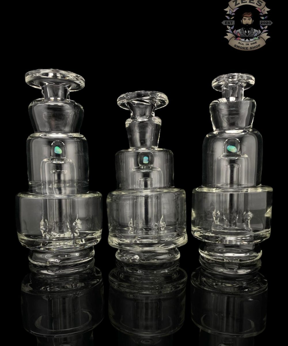 MIDS MCGEE GLASS: CLEAR WET PUFFCO PEAK ATTACHMENT