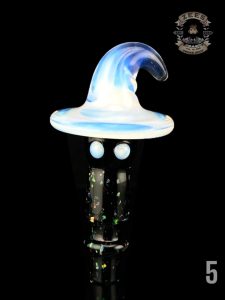 #5 MOONSTONE CROPAL TILTED HAT