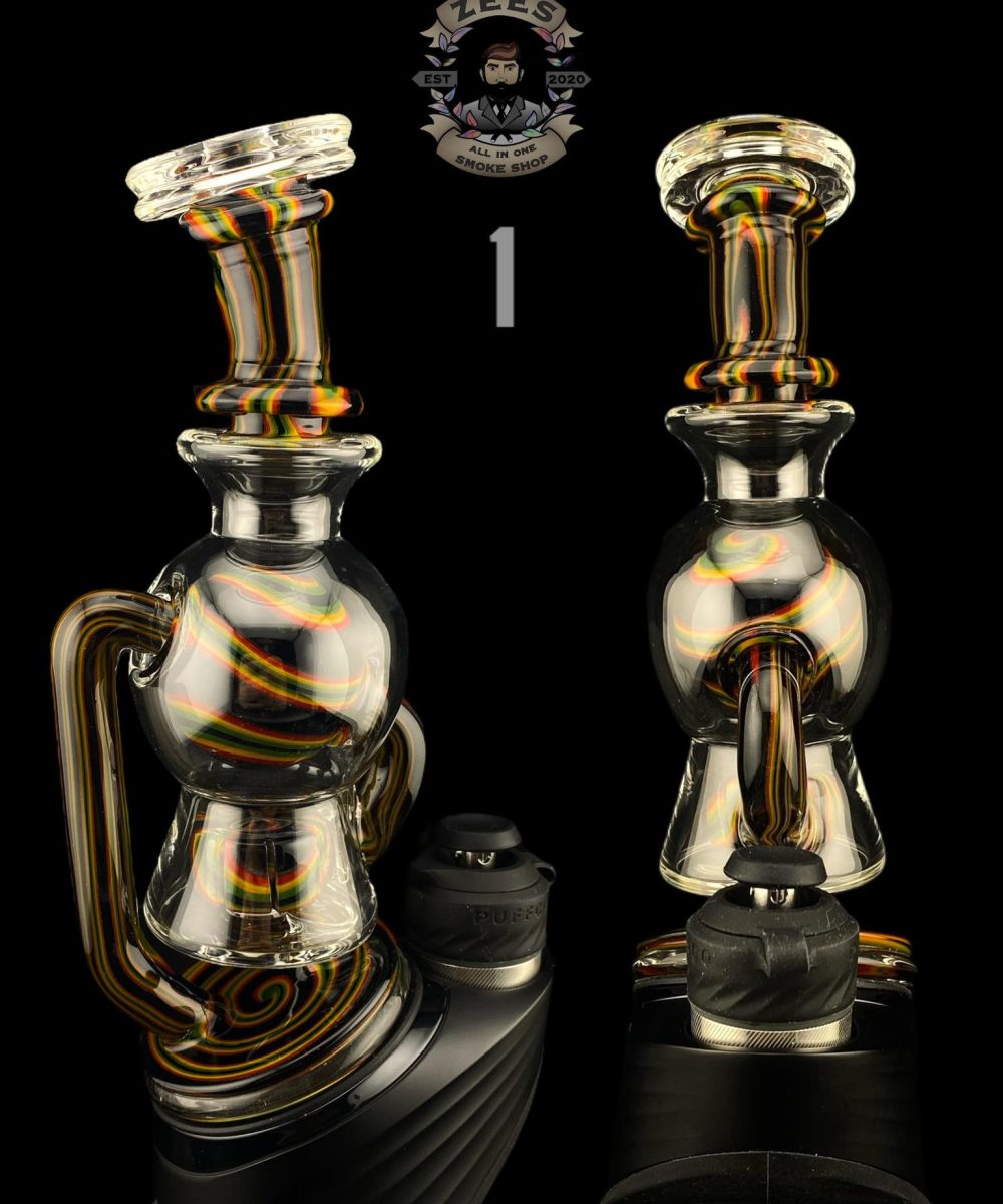 Alternative view of SLATE GLASS: HEADY PUFFCO PEAK ATTACHMENT