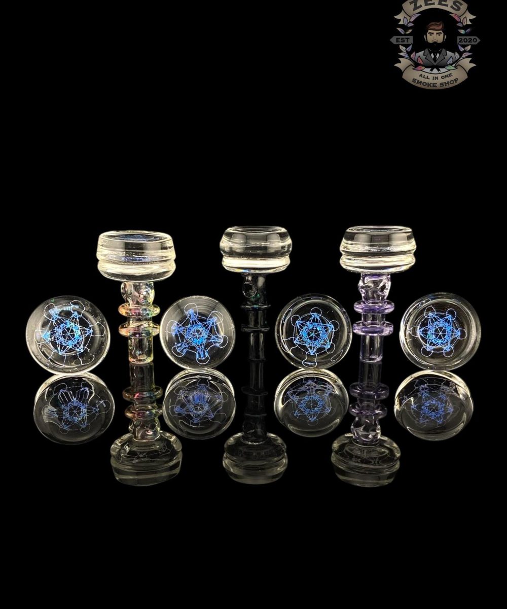 SLATE GLASS: DICHROIC DESIGN 3DXL PEAK PRO JOYSTICK CAP