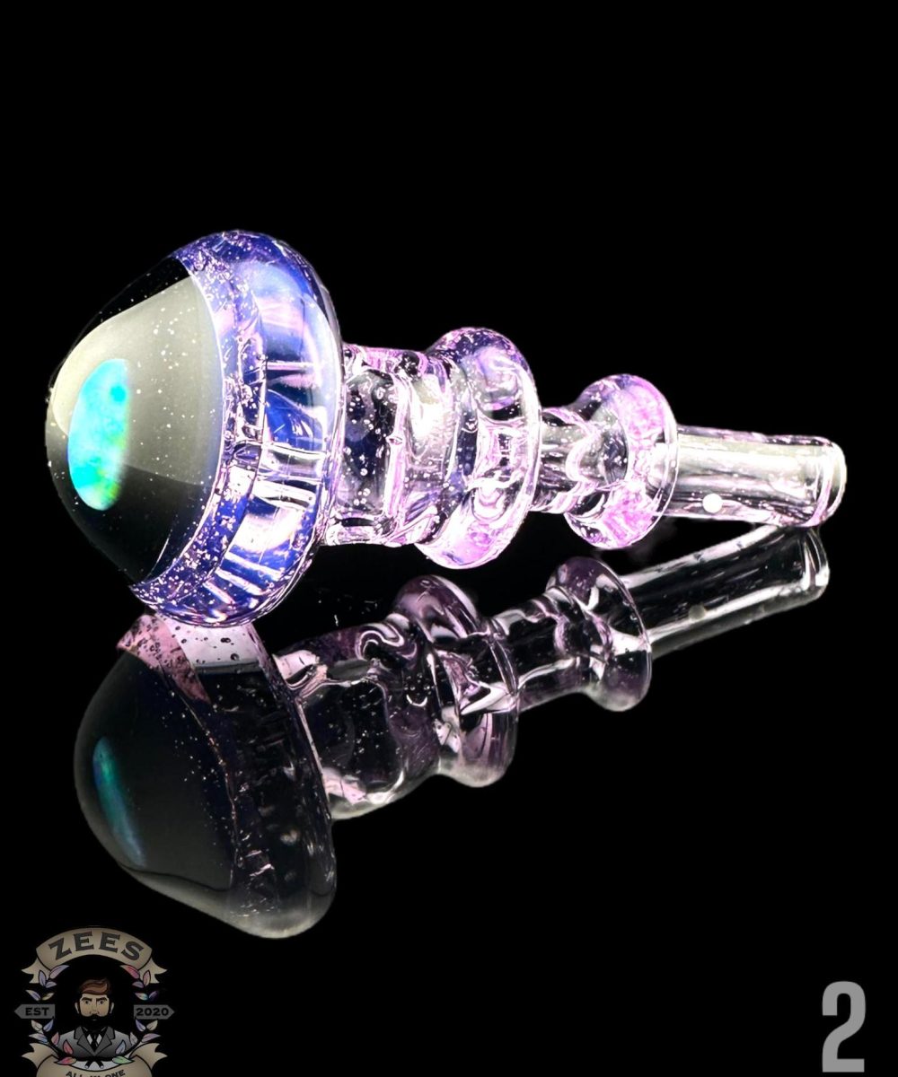 Alternative view of KYRU GLASS: OPAL COIN PUFFCO PEAK PRO 3DXL JOYSTICK CAP